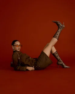 Women Betts Pumps|High^YVONNE Ankle Strap Stiletto Point
