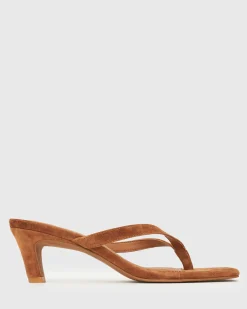 Women Betts Mules|Leather^ZAP Leather Thong Mule Sandals
