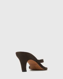 Women Betts Mules|Leather^ZAP Leather Thong Mule Sandals
